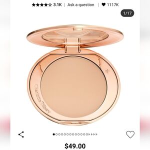 Charlotte Tilbury Airbrush Flawless Finish Setting Powder - Medium Shade 2- New